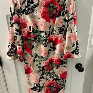 Floral Print Women's Dress